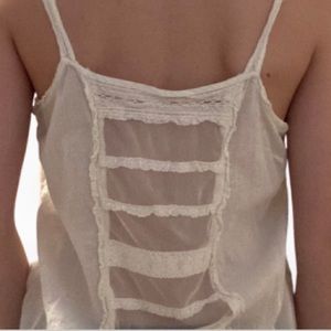 FREE PEOPLE Sheer tank
